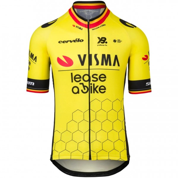 Radtrikot Herren Team Visma Lease a bike 2025 trikot-Wout Van Aert Radtrikot Herren Team Visma Lease a bike 2025 trikot-Wout Van Aert