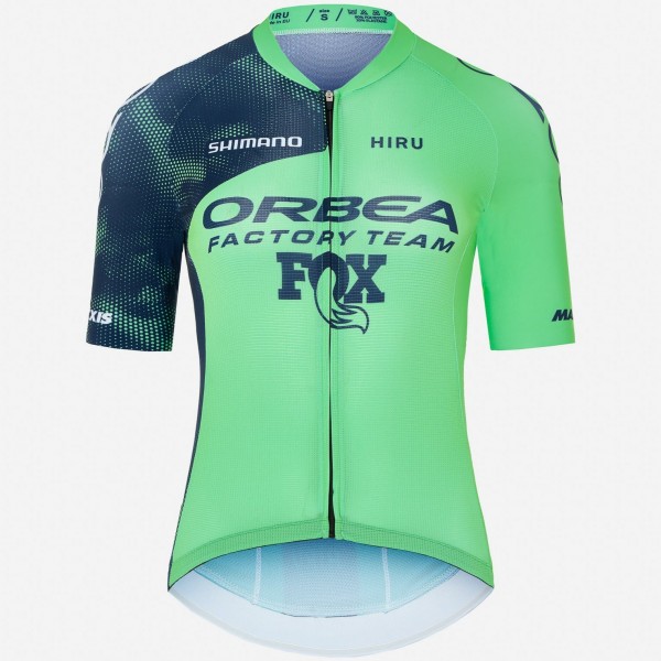 Radtrikot Damen Hiru Orbea Factory Team 2025 Core frau trikot