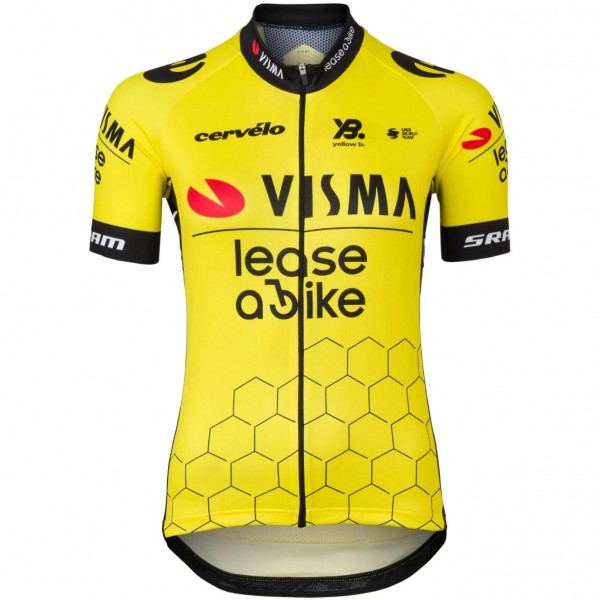 Radtrikot Damen Team Visma Lease a bike 2025 frau trikot