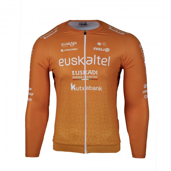 Radtrikot Herren Agu Euskaltel Euskadi 2025 Premium Midlayer langarmtrikot