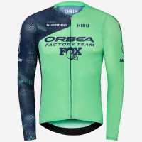 Radtrikot Herren Hiru Orbea Factory Team 2025 Lab Aero langarm trikot