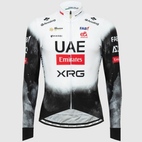 Radtrikot Herren UAE Team Emirates 2025 Pissei langarmtrikot Radtrikot Herren UAE Team Emirates 2025 Pissei langarmtrikot