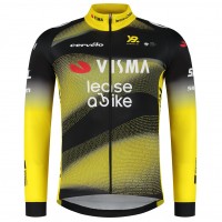 Radtrikot Herren Team Visma Lease a bike 2025 The Swarm langarm trikot-Tdf