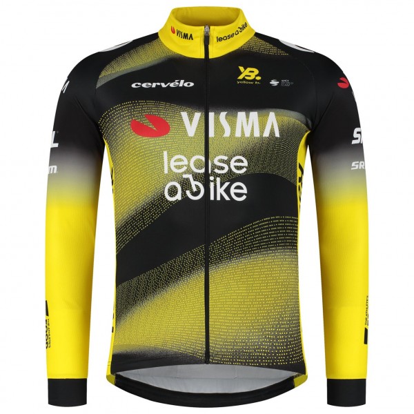 Radtrikot Herren Team Visma Lease a bike 2025 The Swarm langarm trikot-Tdf