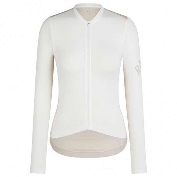 Radtrikot Damen Rapha Pro Team Lightweight frau langarmtrikot-Weiss