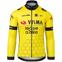 Radtrikot Herren Team Visma Lease a bike 2025 langarm trikot