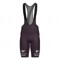 Radtrikot Herren Team Lapierre 2025 Santini tragerhose-Bordeaux