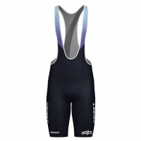 Radtrikot Herren Team Unibet Rockets 2025 Santini tragerhose-Blau