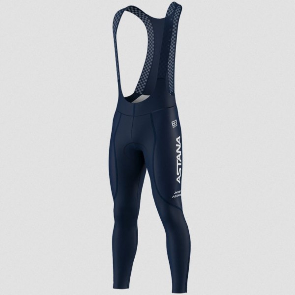 Radtrikot Herren Biemme XDS Astana 2025 lange tragerhose