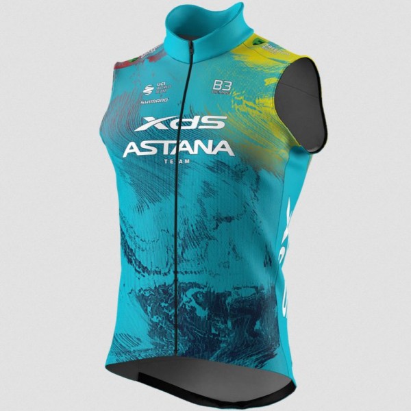 Radtrikot Herren Biemme XDS Astana 2025 weste