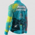 Radtrikot Herren Biemme XDS Astana 2025 winterjacke