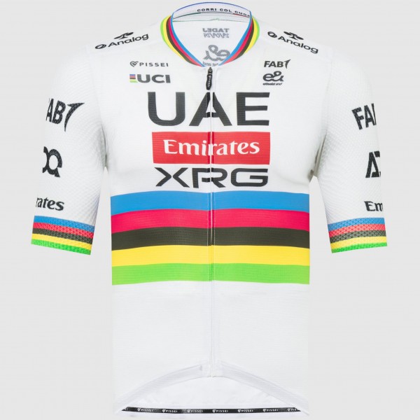 Radtrikot Herren UAE Team Emirates 2025 Magistrale Pissei trikot-Tadej Pogacar Radtrikot Herren UAE Team Emirates 2025 Magistrale Pissei trikot-Tadej Pogacar
