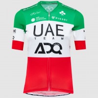 Radtrikot Damen Pissei UAE Team ADQ 2025 frau trikot-Italienischer meister