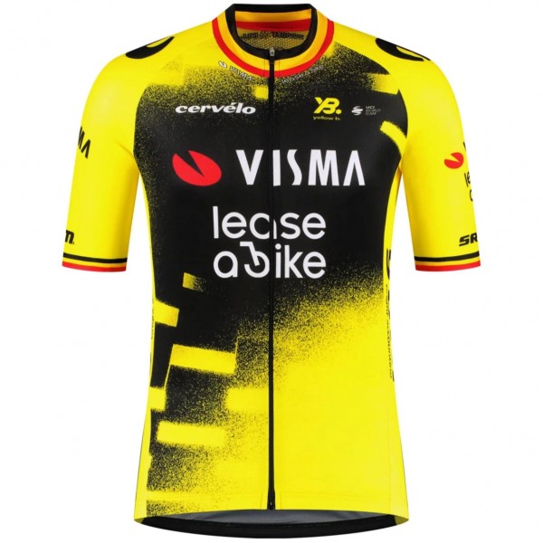 Radtrikot Herren Team Visma Lease a bike 2025 The Wingbeat trikot-Wout Van Aert