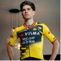 Radtrikot Herren Team Visma Lease a bike 2025 The Wingbeat trikot-Wout Van Aert Radtrikot Herren Team Visma Lease a bike 2025 The Wingbeat trikot-Wout Van Aert