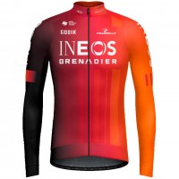 Radtrikot Herren Gobik Ineos Grenadiers 2025 Hyder langarm trikot
