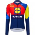Radtrikot Herren Santini Lidl Trek 2025 langarm trikot Radtrikot Herren Santini Lidl Trek 2025 langarm trikot