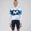 Radtrikot Herren Gobik Movistar 2025 Hyder langarm trikot