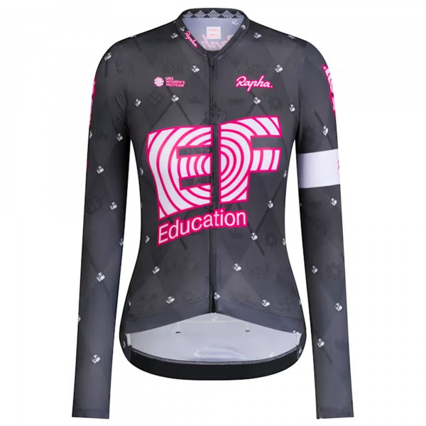 Radtrikot Damen Rapha EF Education EasyPost langarm frau trikot 2025