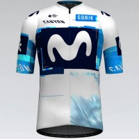 Radtrikot Herren Gobik Movistar 2025 Odyssey trikot