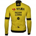 Radtrikot Herren Team Visma Lease a bike 2025 Premiun Polartec jacke