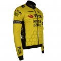Radtrikot Herren Team Visma Lease a bike 2025 Premiun Polartec jacke