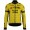Radtrikot Herren Team Visma Lease a bike 2025 Premiun Polartec jacke