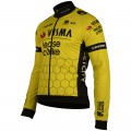 Radtrikot Herren Team Visma Lease a bike 2025 Premiun Polartec jacke