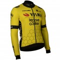 Radtrikot Herren Team Visma Lease a bike 2025 Premium langarm trikot