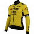 Radtrikot Herren Team Visma Lease a bike 2025 Premium langarm trikot