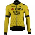 Radtrikot Herren Team Visma Lease a bike 2025 Premium langarm trikot