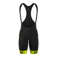 2016 Ale Linea Plus G.T.-gelbs Fluo Fahrradbekleidung Kurz Trägerhose