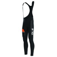 2016 ALE PLUS URANO Lang Trägerhose-Schwarz ORANGE FLUO