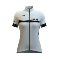2016 ALE Damen Ale Plus Perla Weiß Radtrikot Kurzarm