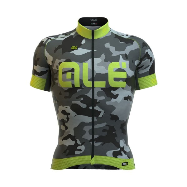 2016 ALE Graphics PRR Camo Radtrikot Kurzarm Fluo Grün 2016 ALE Graphics PRR Camo Radtrikot Kurzarm Fluo Grün