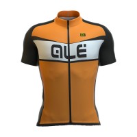 2016 ALE Graphics Excel Criterium-Orange Fluo Radtrikot Kurzarm