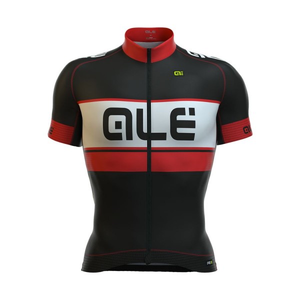 2016 ALE Graphics PRR Bermuda-rot Radtrikot Kurzarm