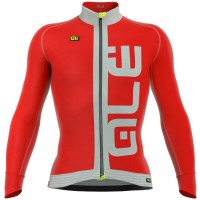 2016 ALE PRR ARCOBALENO Radtrikot Langarm-ROT GREY
