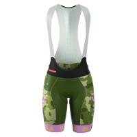 2016 Damen Ale Graphics PRR Camo-Grün Kurz Trägerhose