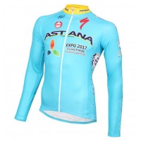 2016 ASTANA PRO TEAM Fahrradtrikot Langarm