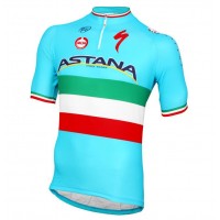 2016 ASTANA PRO TEAM Italian Champion Radtrikot Kurzarm
