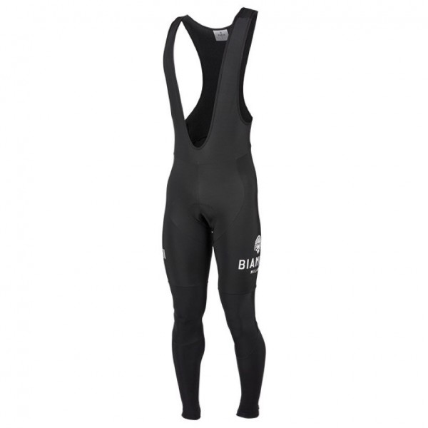 2016 Bianchi Milano Nalon Weiß-Schwarz Lang Trägerhose