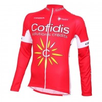 2016 Cofidis Team Radtrikot Langarm