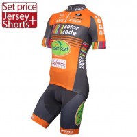 2016 COLOR CODE -AQUALITY PROTECT Radbekleidung Radtrikot Kurzarm und Fahrradhosen Kurz