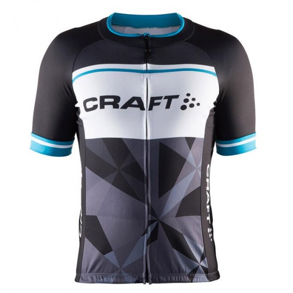 2016 CRAFT Classic Logo Radtrikot Kurzarm blau