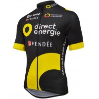 2016 Direct Energie Radtrikot Kurzarm