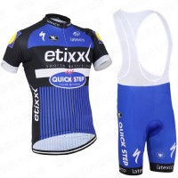 2016 2016 ETIXX-QUICK STEP Fahrradbekleidung Satz Fahrradtrikot Kurzarm Trikot und Kurz Trägerhose