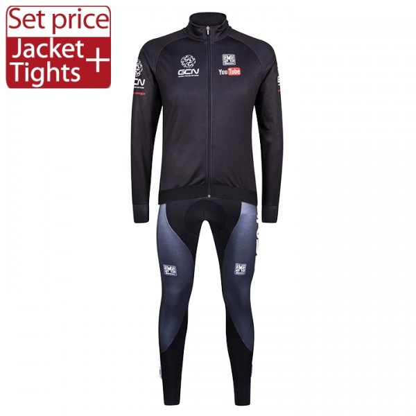 2016 GCN Team Fahrradbekleidung Satz Radtrikot Langarm und Lange Radhose