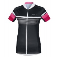 2016 GORE Radtrikot Kurzarm Damen Element Speedy schwarz rose Fuchsie