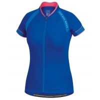 2016 GORE Radtrikot Kurzarm Damen Power 3.0 blau